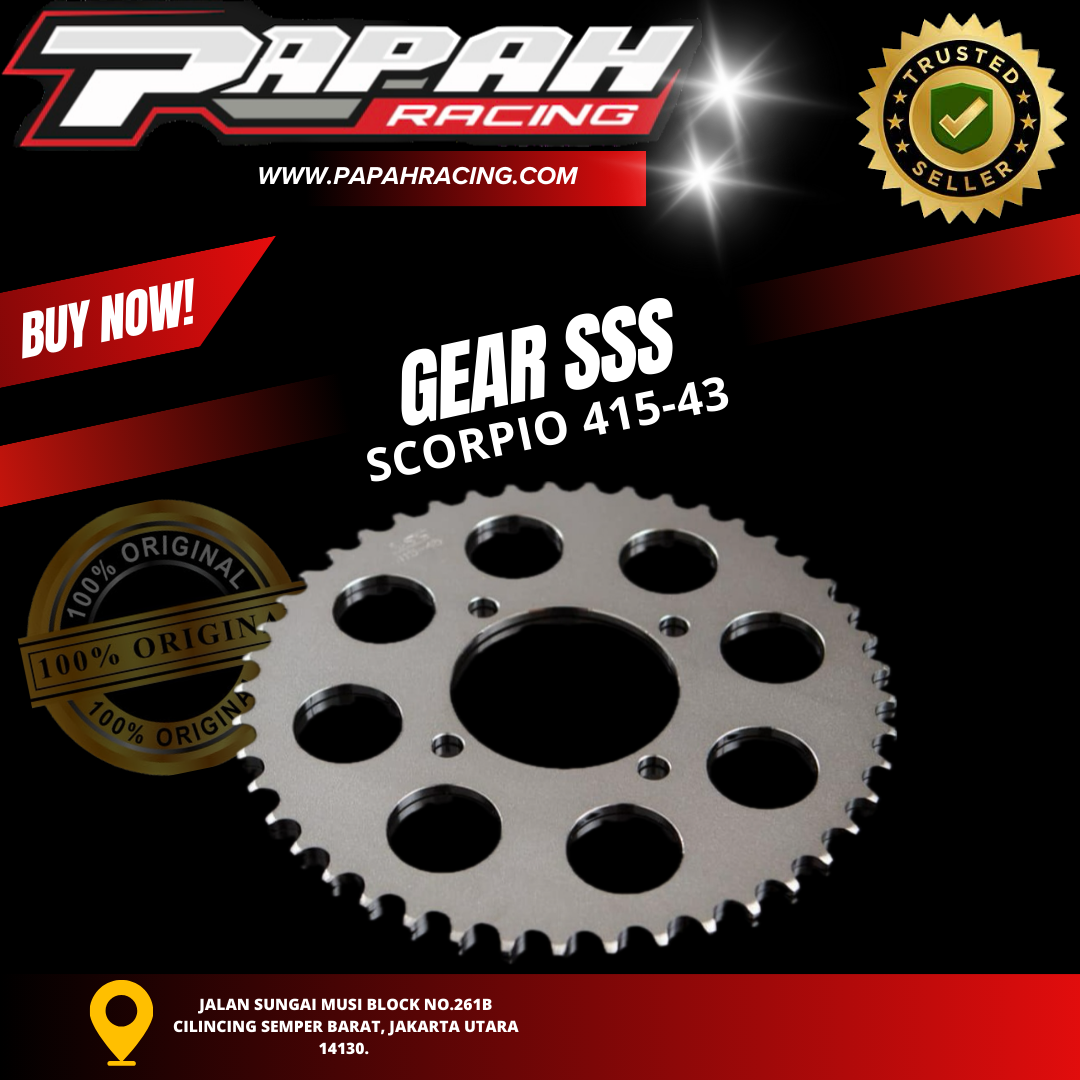 GEAR SCORPIO  415-43